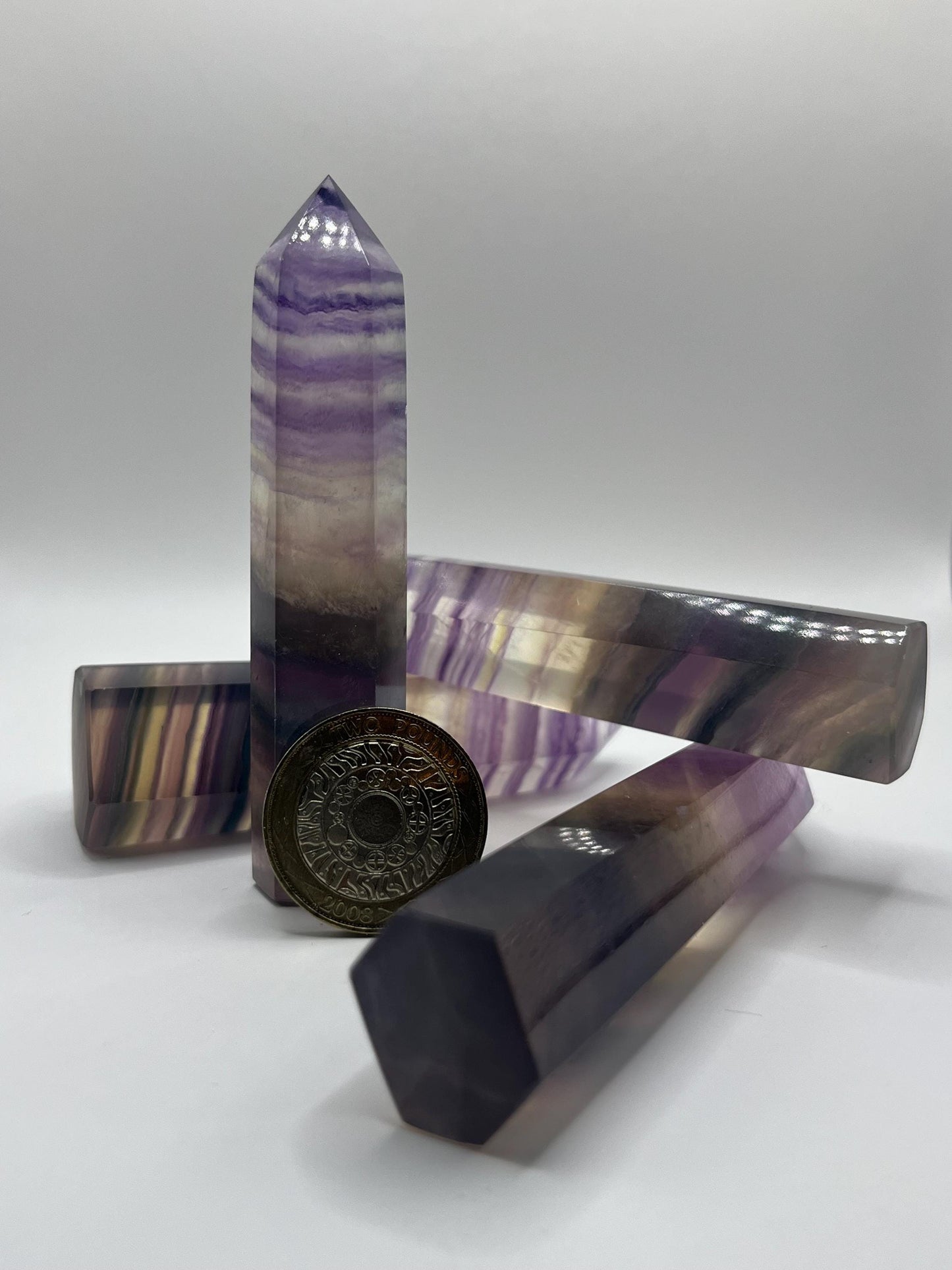 Rainbow Fluorite Tower – Balance, Protection, and Positive Energy