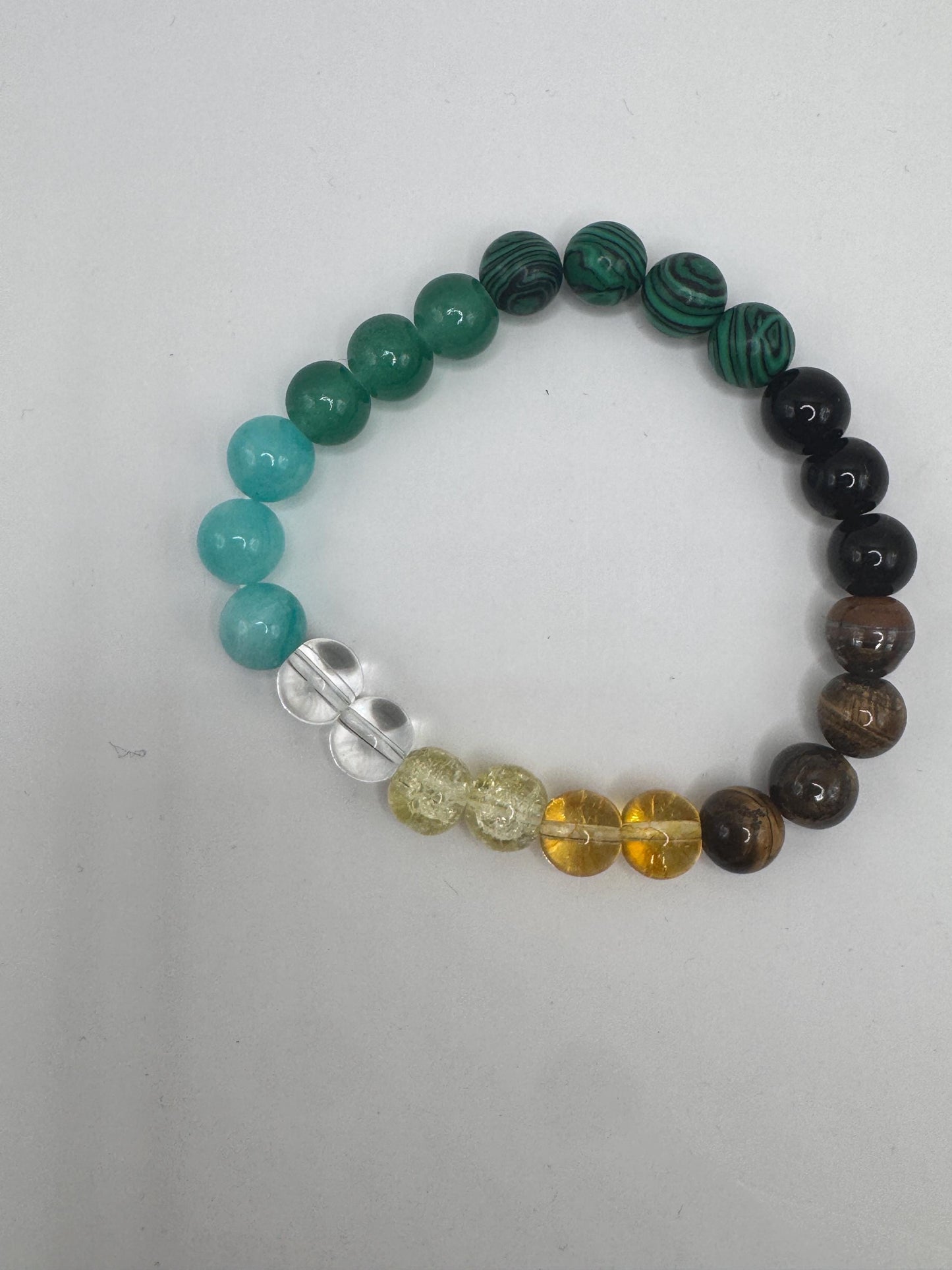 Natural Crystal Bracelets | Healing Stones for Calm, Love, Protection & Intuition