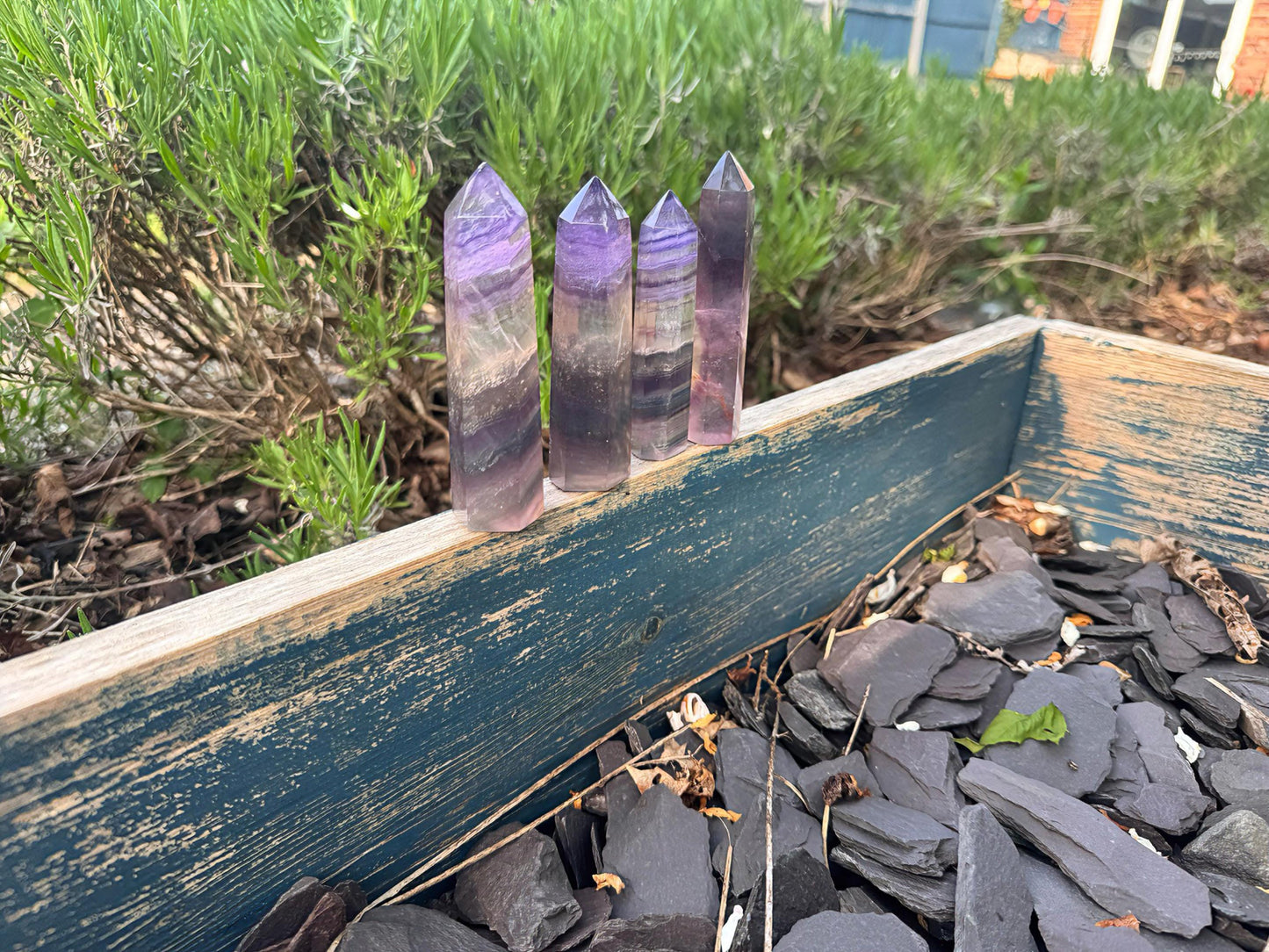 Rainbow Fluorite Tower – Balance, Protection, and Positive Energy